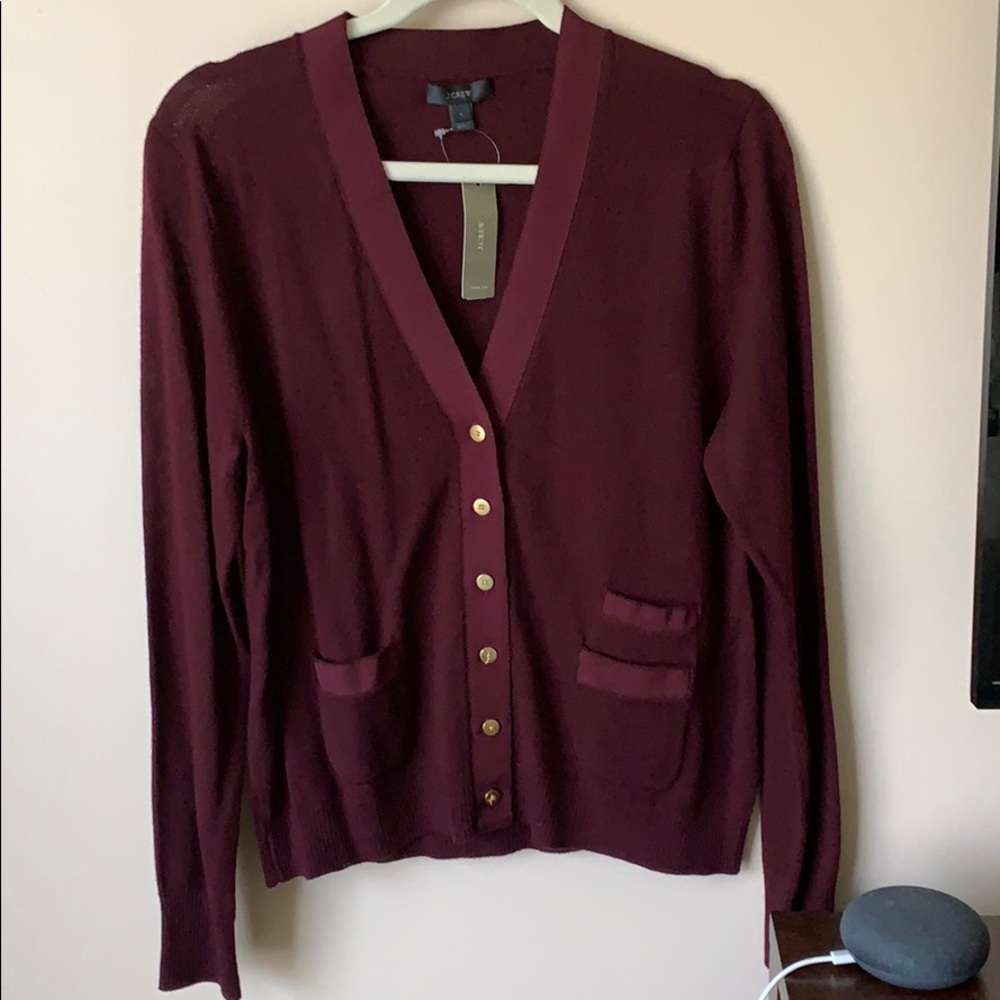 J.crew merino wool cardigan